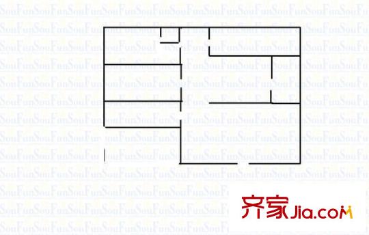 良園 3室 戶型圖