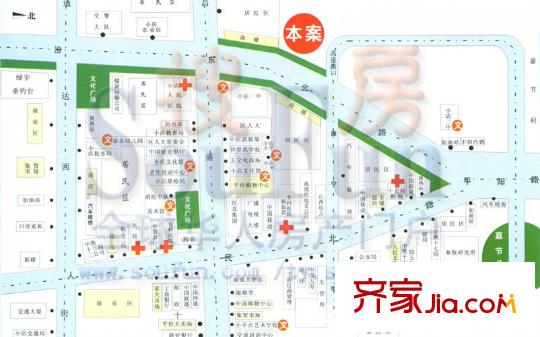 新昌公寓交通圖