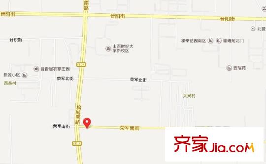 麗華甲第苑交通圖太原  