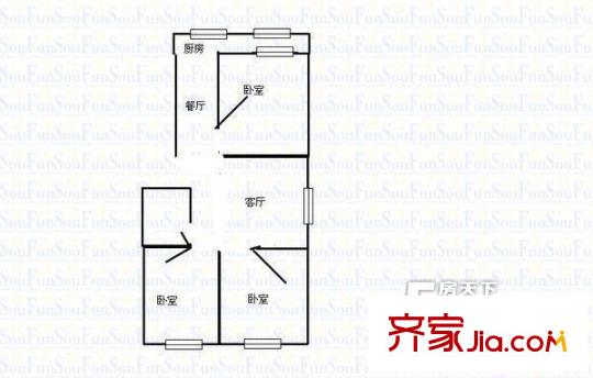 太原 萬豪新天地 戶型圖