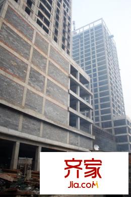 萬(wàn)豪新天地實(shí)景圖4#樓施工實(shí)景（2012-12-26）6