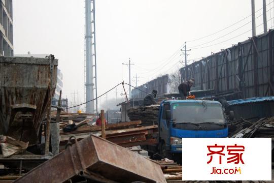 萬(wàn)豪新天地實(shí)景圖施工實(shí)景（2012-12-26）8