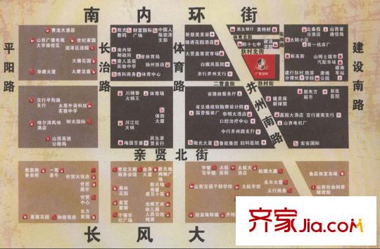 廣建嘉園交通圖