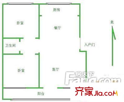 太原 省機(jī)關(guān)事務(wù)局宿舍 戶型圖