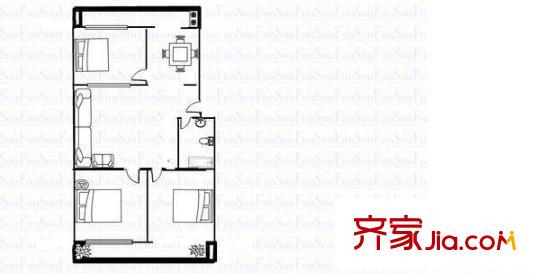 大眾宿舍 戶型圖