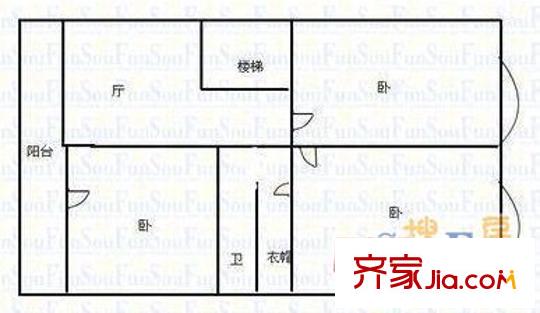 大眾宿舍 戶型圖