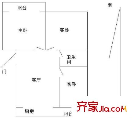 大眾宿舍 戶型圖