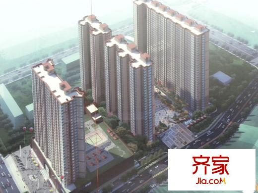 東唐花園外景圖太原  