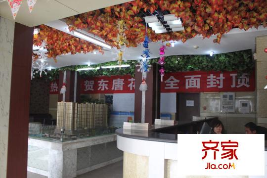 東唐花園實景圖售樓部