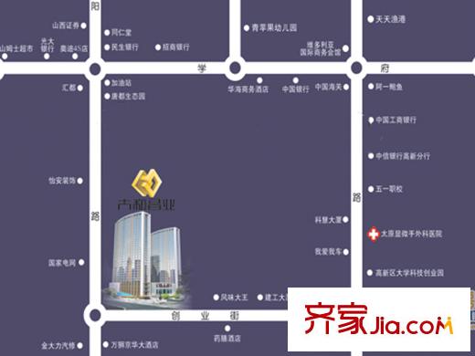 大和昌業(yè)交通圖