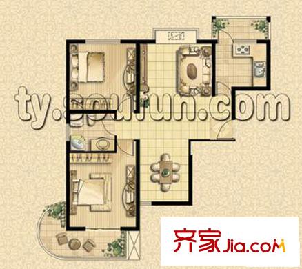 太原 東昌盛新區(qū) 戶型圖