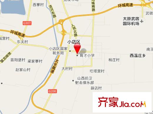 百合家園交通圖