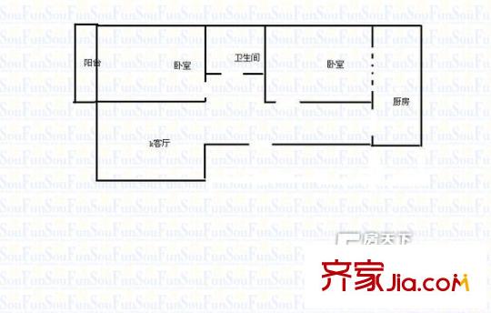 太原 東風佳苑 戶型圖