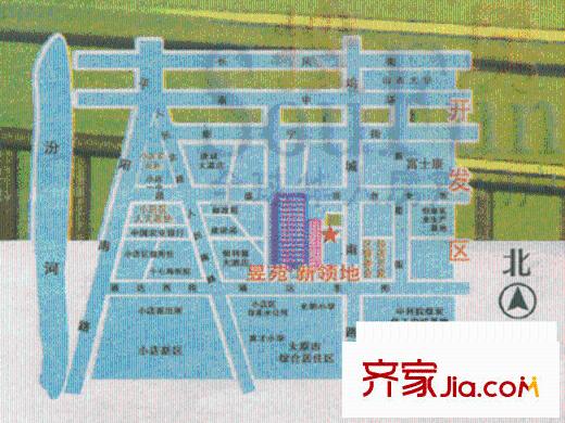 昱苑新領地交通圖