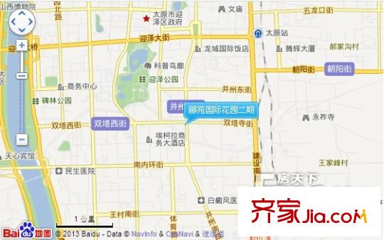 酈苑國(guó)際花園二期交通圖太原  