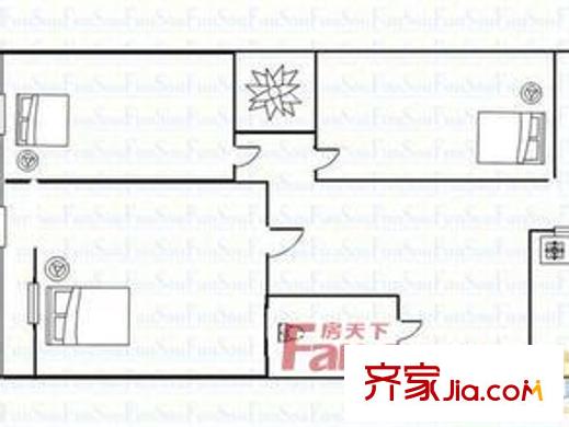 太原 體育路海校宿舍 戶(hù)型圖