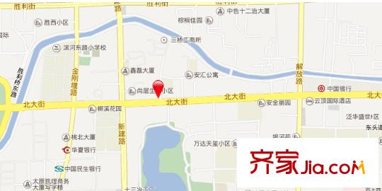 太原燃料公司宿舍交通圖太原  