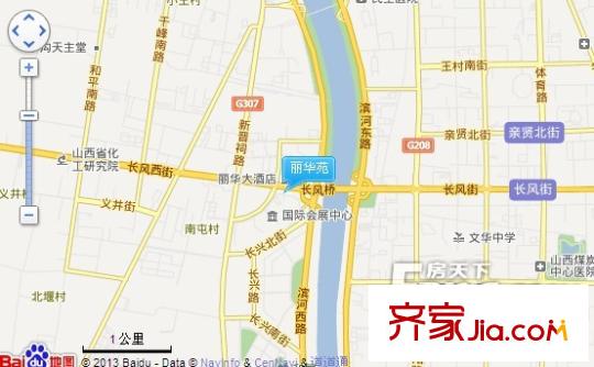 麗華苑交通圖太原  