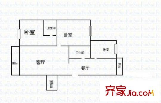 書苑小區(qū)  戶型圖