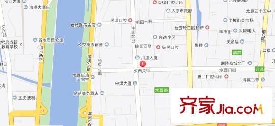省外貿(mào)土畜產(chǎn)品公司宿舍交通圖太原  