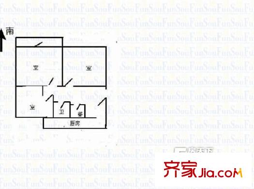 太原 省外經(jīng)貿(mào)小區(qū) 戶型圖