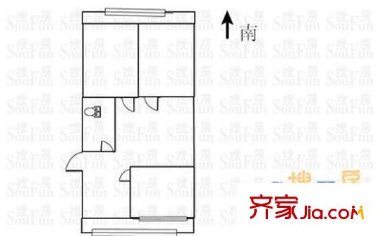 三陽小區(qū) 3室 戶型圖