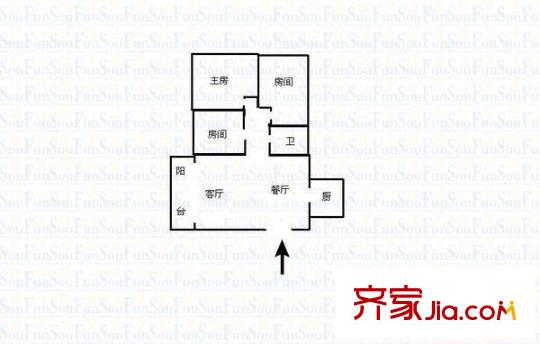 太原 龍園小區(qū) 戶型圖