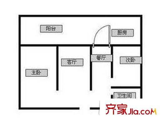 太原 教場巷煙草公司宿舍 戶型圖