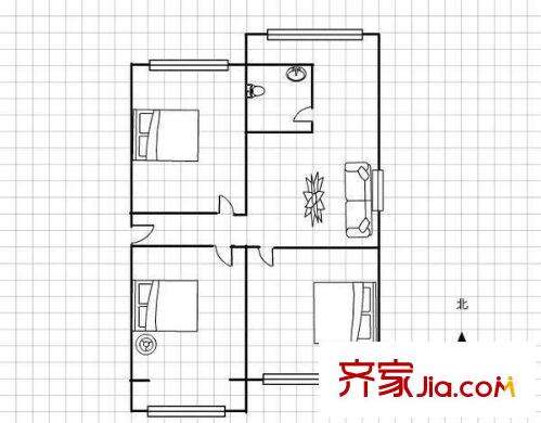 太原 省二院宿舍 戶型圖
