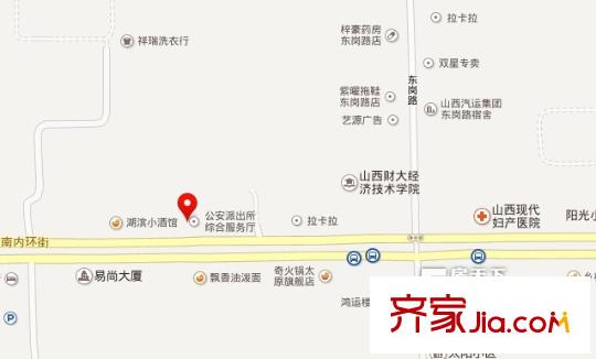 省四建新一樓交通圖太原  