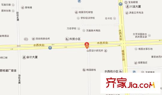 經(jīng)濟(jì)日報社宿舍交通圖太原  