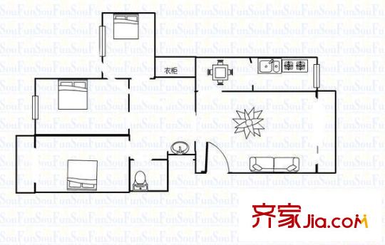 景秀小區(qū) 戶(hù)型圖