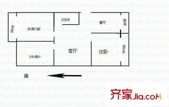 景秀小區(qū) 戶型圖