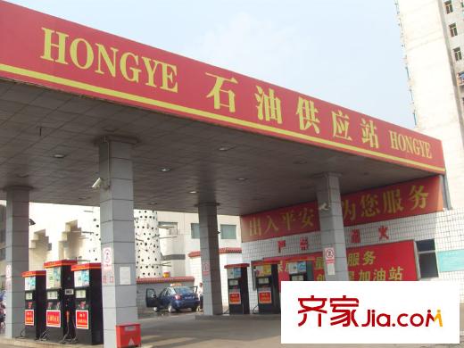 郡宇萬象城配套圖周邊加油站