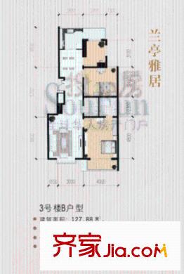 龍灣國際 3室 戶型圖