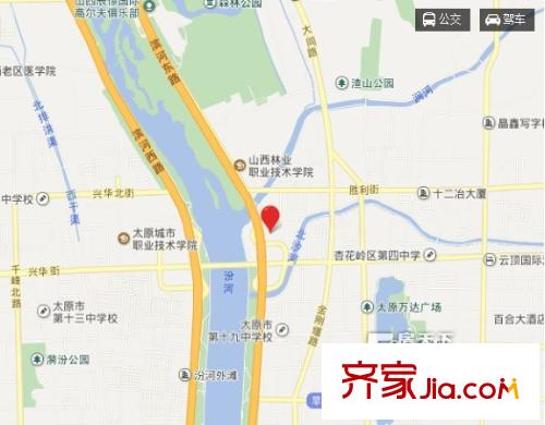 龍灣國際交通圖太原  
