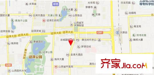 地礦宿舍交通圖太原  