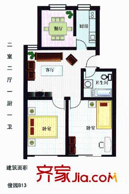 太原 匯隆花園  戶型圖