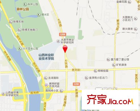 背圪洞省五建宿舍交通圖太原 北圪洞省五建宿舍 