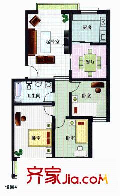 太原 匯隆花園  戶型圖