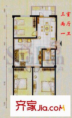 太原 東港嘉園 戶型圖
