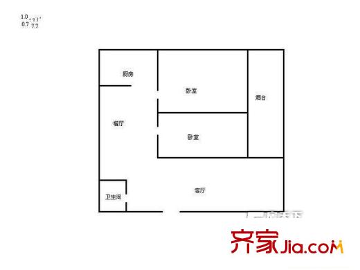 太原 電建三集團(tuán)公司宿舍 戶型圖