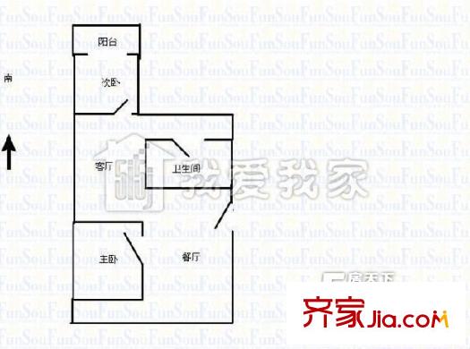 太原 東崗小區(qū) 戶型圖