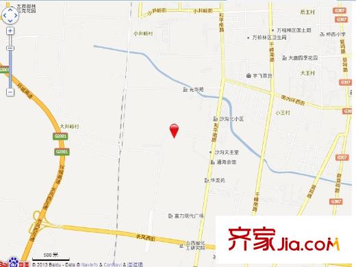香悅瀾溪交通圖
