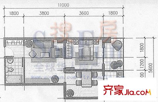 金圣甲第B座E2戶型