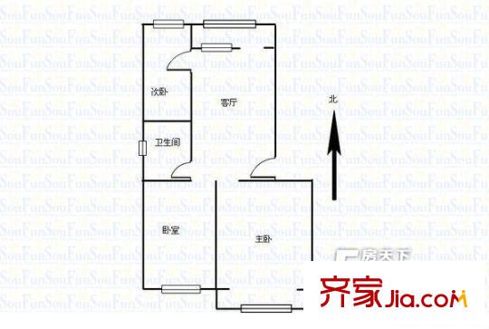 太原 省電建宿舍 戶型圖