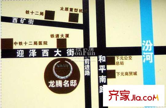 龍騰銘邸交通圖交通