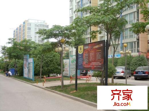 晉泉小區(qū)外景圖太原  