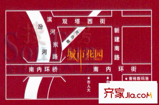 城市花園交通圖