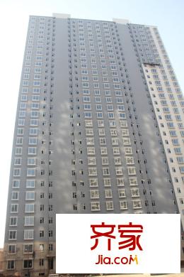 橄欖季實景圖6#樓主體（20111110）